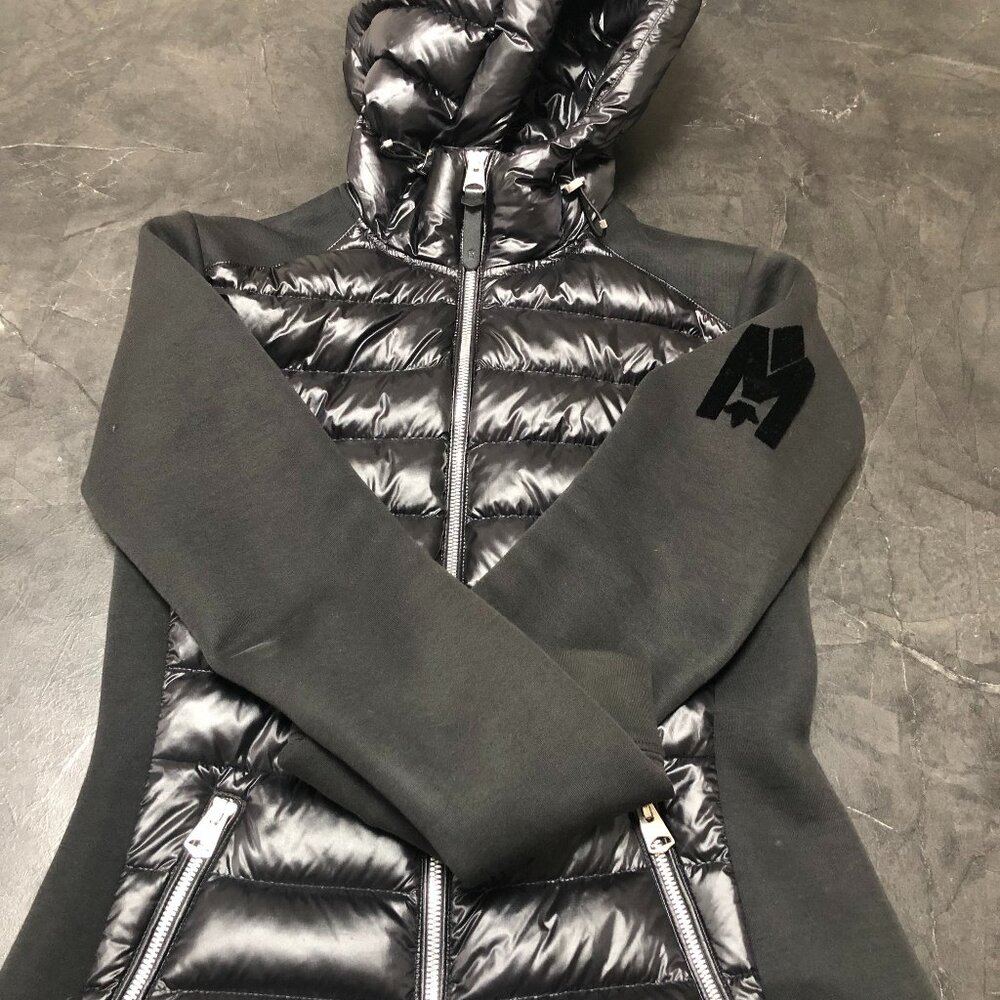 Mackage Black Puffer Jacket with Hood